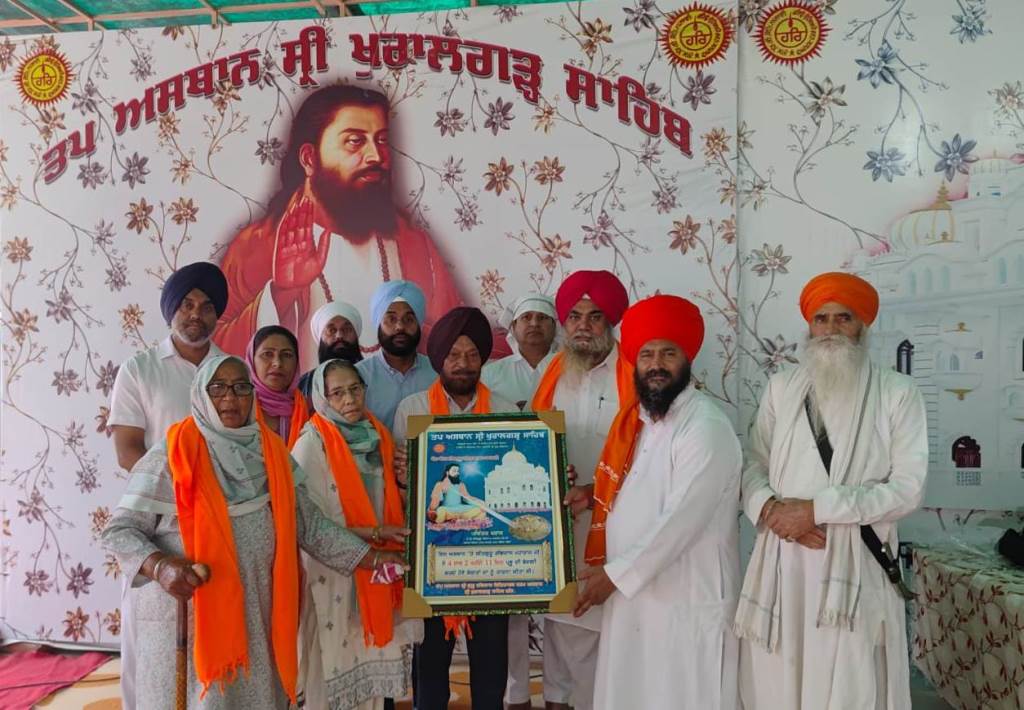 A Seva Donation of 50000 by Master Mela Singh Jodha Ji